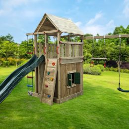 Adventure Time adventurers outpost climbing frame with slide
